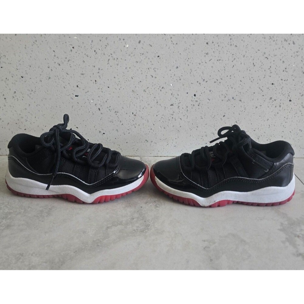 Jordan 11 Retro Low (TD) 'Bred' Toddlers' Shoes Black/Red